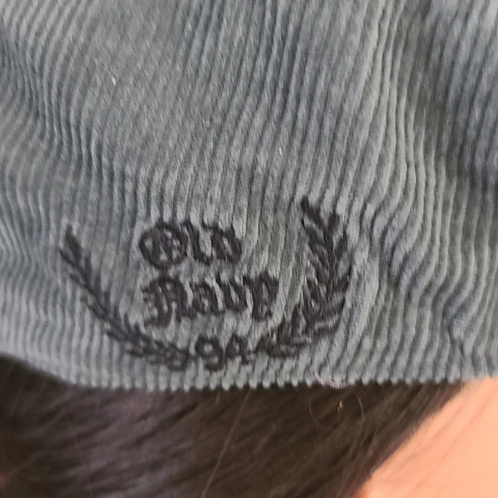 OLD NAVY Gray Corduroy Cabbie Hat Baby Boy 12 24 months Driving Gatsby 2010